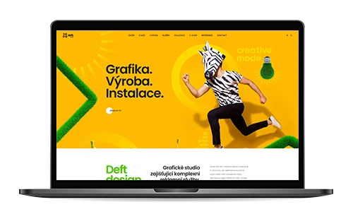 Webové stránky Deft Design
